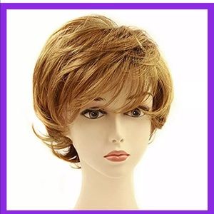 Fannis Coco  Fashion Short Blonde  Curly Wigs